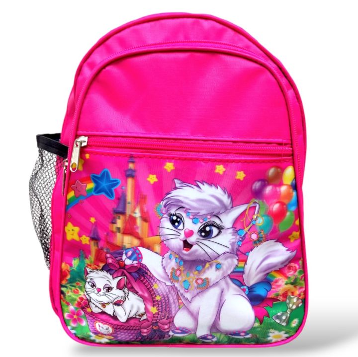 Kitty School Bag/ Kids Backpack/ Kids Bag/Pink Bag/ Pre-school