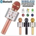 Wireless Mic Handheld Bluetooth Recording and Karaoke Microphone with Speaker 131362305 TecZone LK. 