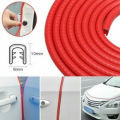 Universal Car Door Edge Protector Strip 5M - Red. 