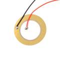 35mm Piezo Ceramic Elements Sounder Sensor Trigger Drum Disc + Wire Copper Piezoelectric Buzzer Copper. 
