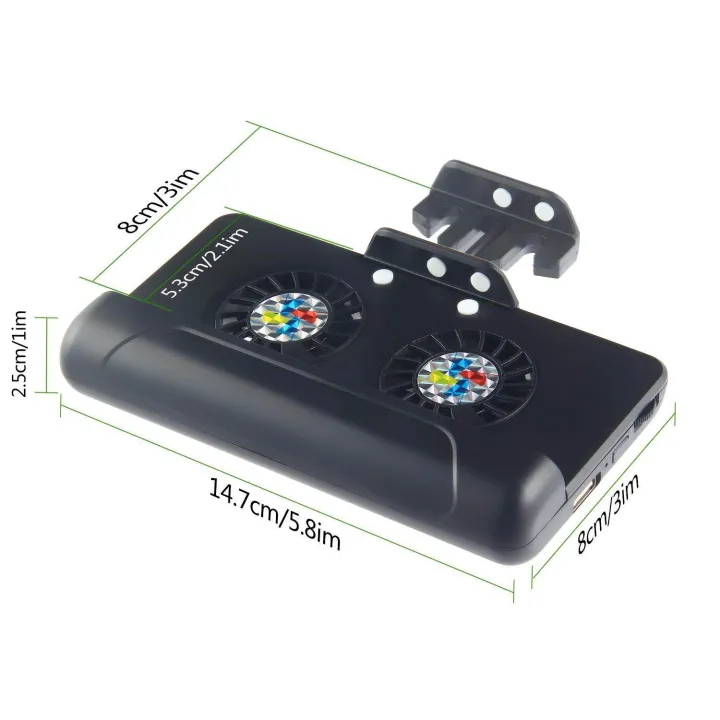 USB%20Phone%20Fan%203%20In%201%20Portable%20Rapid%20Phone%20Cooling%20Fan%20Stand%20Holder%20Battery%20Case%20With%204400%20MAh%20Charging%20For%20IPhone%20Smart%20Phones%20-%20Image%202