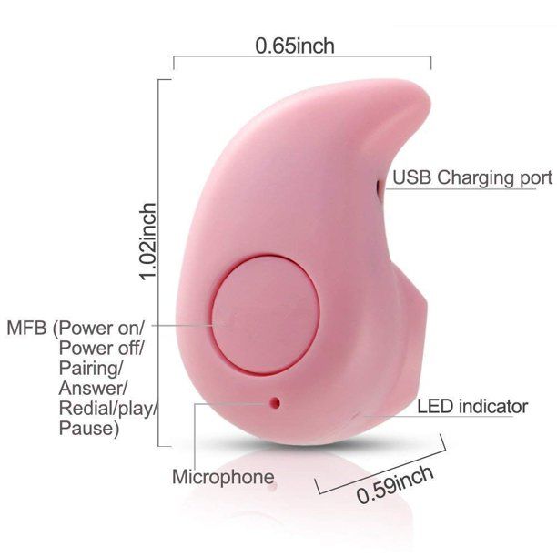 New%202025%20S530X%20S530%20Plus%20Mini%20Bluetooth%20Small%20Kaju%20Caju%20Earphone%20with%20Mic%20-%20Wireless%20Earpod%20Headset%20Earpiece%20Earbud%20Handsfree%20Caju%20-%20Image%203