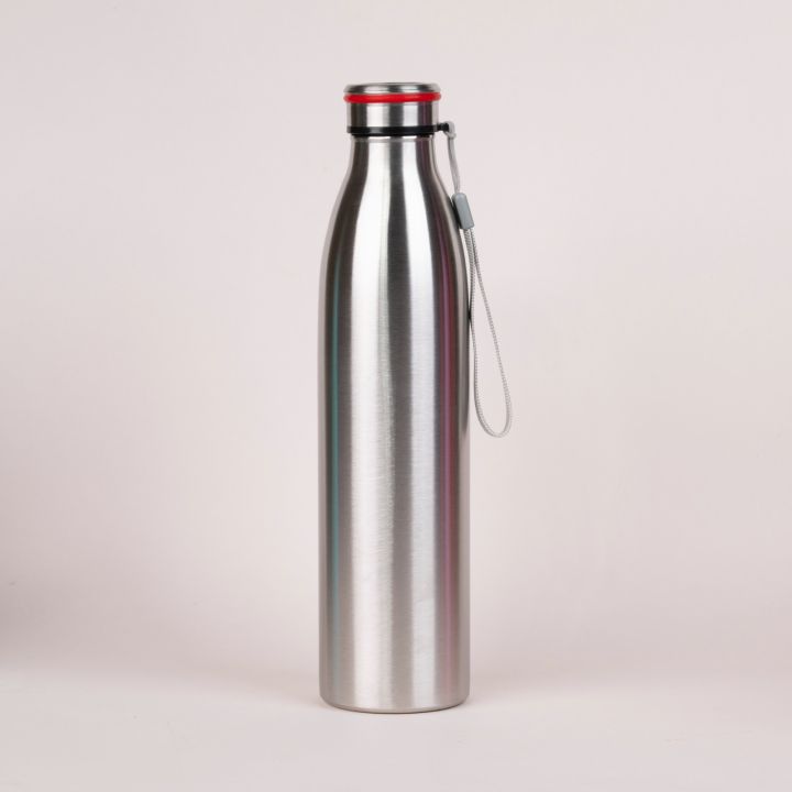 Stainless Steel Water Bottle 1L Silver Color