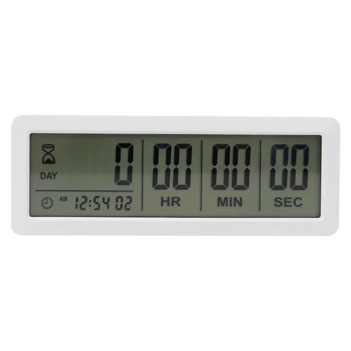 Big Digital Countdown Days Timer Clock - 999 Days Count Down Clock ...