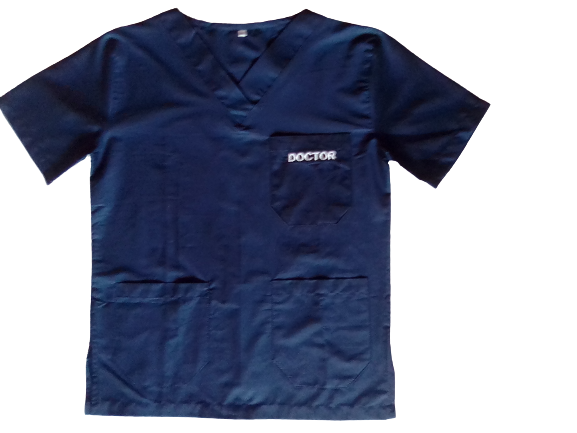 Unisex%20Women%20Men%20Scrubs%20Set%20Hospital%20Medical%20Doctor%20Uniform%20Work%20Wear%202Pcs%20Suits%20-%20Image%202