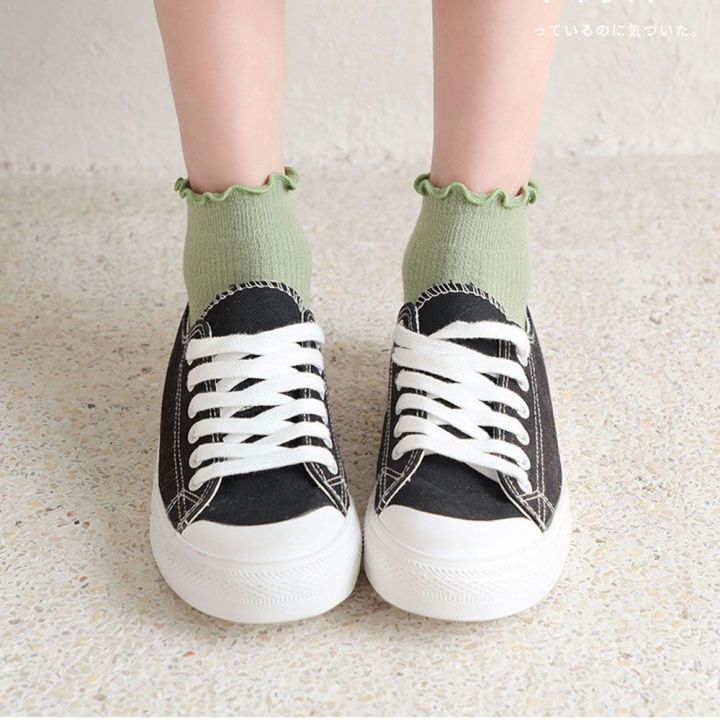 Kawaii%20Spring%20Summer%20Super%20Thin%20Cotton%20Ankle%20Short%20Women's%20Socks%20Boat%20Socks%20Frilly%20Ruffle%20Socks%20-%20Image%207