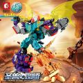 Senbao shapeshifter robot is compatible with LEGO bricks, children's King Kong puzzle, steel mecha, build Autobot toys. 