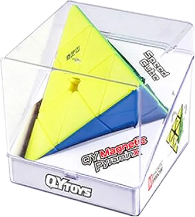 QY%20Toys%20MS%20Series%20Magnetic%20Pyramid%203x3%20Speed%20Cube%20Stickerless%20Pyraminx%20M%20Puzzle%20Cubes%20-%20Image%202
