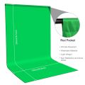 1M x 2M Photography Background 120G Thickness Photo Studio Background Cloth Backdrop for Photo Studio Video(Green). 