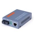 Gigabit Fiber Optical Media Converter HTB-GS-03 1000Mbps Single Fiber SC Port External Power Supply,Only B Port Terminal. 