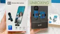 K9 Wireless Lavalier Microphone Iphone lightning Port Upgraded Plug Play Auto Syncs Mic For Vlogs Interview Youtubers. 