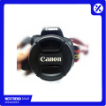 Canon Lens Cap 49mm with Canon Logo Center Pinch Snap-on Front DSLR SLR Lens Cap with Safety Cord - Protect Safe Dustproof Scratchproof Canon Nikon Yongnuo Godox Video Photo Videography Photography Indoor Outdoor Replacement 49 mm. 