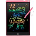 Drawing Pad 12" inch Fully COLOUR Digital LCD Screen Writing / Tablet for Kids lwtk Doodle Board with Lock Function, Erasable Reusable Graphic Board. 