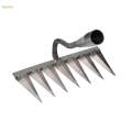 Weeding Rake Garden Weeding Tool for Farming Vegetable Plowing Tilling Soil. 