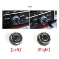 For -Porsche Cayenne Panamera Macan Center Console Audio Volume Knob Cover CD Control Switch Button 911 718 918 Right. 