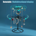 Earrings Display Stand Jewelry Packaging Solutions Hair Accessories Display Bracelet Hanging Rack Rotating Jewelry Rack. 
