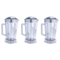 PDTYMWNG 3X Spare Jug for Blender Replacement Part Transparent 2L Capacity Blender Spare Compatible for SILVER Blender. 