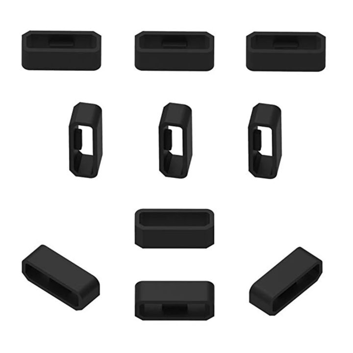For Garmin Forerunner 945/935/955/965 Fenix 5/6/7 Security Loop Replacement 22mm Silicone Watch Band Clasp Clip Keeper Ring Loop