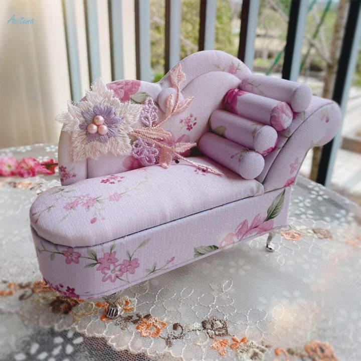 Sofa%20Jewelry%20Box%201/12%20Sofa%20Furniture%20Ornaments%20Stylish%20for%20Brooch%20Style%20A%20-%20Image%202