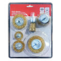 Wire Wheel Cup Brush Set for Drill for Rust Removal, Corrosion and Scrub Surfaces - 6 pcs. 