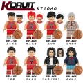 【Good selling】Compatible with LEGO Slam Dunk Sakuragi Hanamichi Rukawa Kaede Mitsui Hisashi Miyagi Ryoichi Building Blocks Figures Toys. 