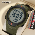 【Global best-seller】Sutuiying Sales promotion SANDA Men's Watches Waterproof Sports Stopwatch Chronograph Watch For Male LED Electronic Digital Wristwatches Relogio Masculino. 