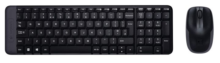 MK215 LOGITECH WIRELESS KEYBOARD & MOUSE COMBO [ID: 9144]