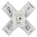 【New Arrivals】【New Arrivals】9*6.5cm White Island Time Love Oracle Cards Tarot Divination Deck 54 Pcs Cards. 