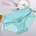Muses Mall Women Briefs See-through Stretchy Pure Color Women Briefs. 