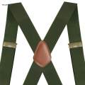 Suspenders for Men 1.4 inch Wide Casual Trouser Pants for Business. 