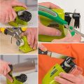 Swift Sharp KNIFE SHARPNER Cordless, Motorized Knife Blade Sharpener Green. 