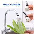 360° Rotatable Faucet Aerator Water Saving Kitchen Tap Head High Pressure Sink Sprayer Head Anti -Splash Tap Boos-ter 3 Modes Adjustment. 