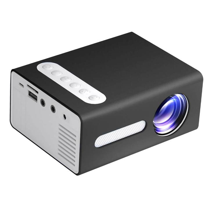Upgraded LED Mini Projector 1080P LCD USB TF AV Cartoon Kids Gift