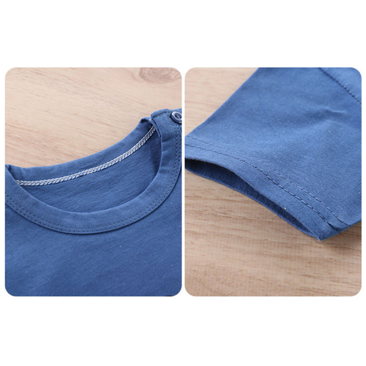 Yfashion%20Kids%20Summer%20T%20Shirt%20Set%20Short%20Sleeve%20T-shirt%20Shorts%20Two-piece%20Set%20Summer%20Casual%20Outfits%20For%20Boys%20Girls%20-%20Image%205