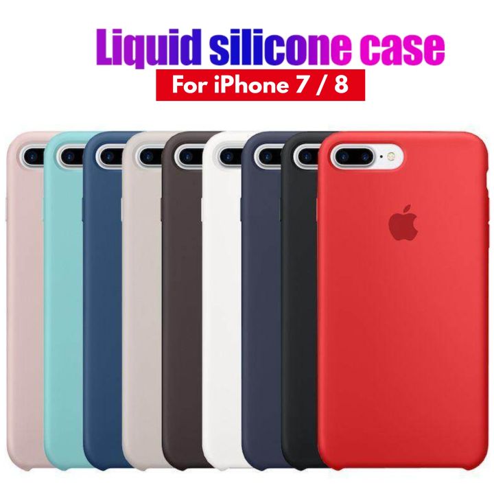 Super Luxury Soft textured Protective Apple Silicone Case Back