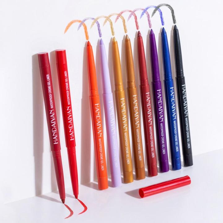 HANDAIYAN%20Makeup%20Colored%20Eyeliner%20Gel%20Pencil%20Kit%206%20Colors/box%20Waterproof%20Color%20White%20Eye%20Liner%20Pen%20Make%20up%20Cosmetics%20Yellow%20Blue%20-%20Image%203