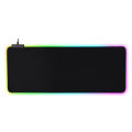 Luminous RGB Gaming Mouse pad (800mm x 300mm x 4mm) Steady rubber base & Soft microfiber. 