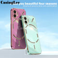For Nothing Phone 2 Case Soft Silicone Plating Electroplate Emerald Green Shining Clear for NothingPhone 2 Back Cover Cases. 