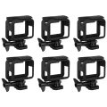 OYPFXMI 6X Frame for GoPro Hero (2018) / 6 / 5 Housing Border Protective Shell Case Accessories (Black). 
