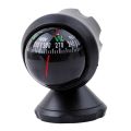 1Pc 360 Degree Rotation Waterproof Vehicle Navigation Ball Shaped Car Compass with Suction Cup High Quality Car Compass Decor. 