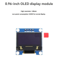 Suitable For Raspberry Pi 0.96 Inch OLED I2C SSD 4Pin Module With Case LCD Screen Display CPU Temperature For Arduino STM32. 