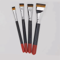 Lacquerware Paint Brush Short Haired Nylon Brush for Lacquer Art Large Size Oil Painting Material Supplies Small Flat Pen. 