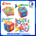 36Pcs/Set Puzzles EVA Foam Mat Alphabet Letters Numbers Puzzle Children Intelligence Development Bath Water Floating English Alphabet Toys. 