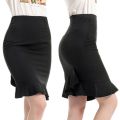 Women Pencil Skirts Fashion Vintage Mermaid Skirt High Waist Solid Package Hip Slim Tight Skirt Fishtail Skirt Office Lady. 