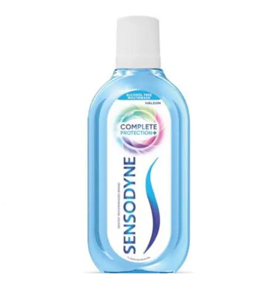 Sensodyne Mouthwash Complete Protection+, All in One Mouth Wash for Sensitivity Protection, Strong teeth and lasting freshness, Pack of 100ml FROM INDIA (SAM)