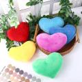 Creative Heart-shaped Colorful Material is soft Comfortable Throw Pillow Cushion Pillow. 