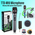 Wireless Single Microphone UHF Digital Professional Chargeable Wireless YF108 Vocal wireless microphoneSoi with wireless karaoke receiver, recording. 