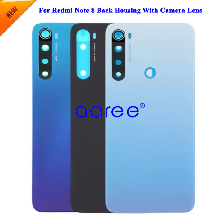 Grade AAA Back Cover Housing with Camera Lens For xiaomi Remi Note 8 ...