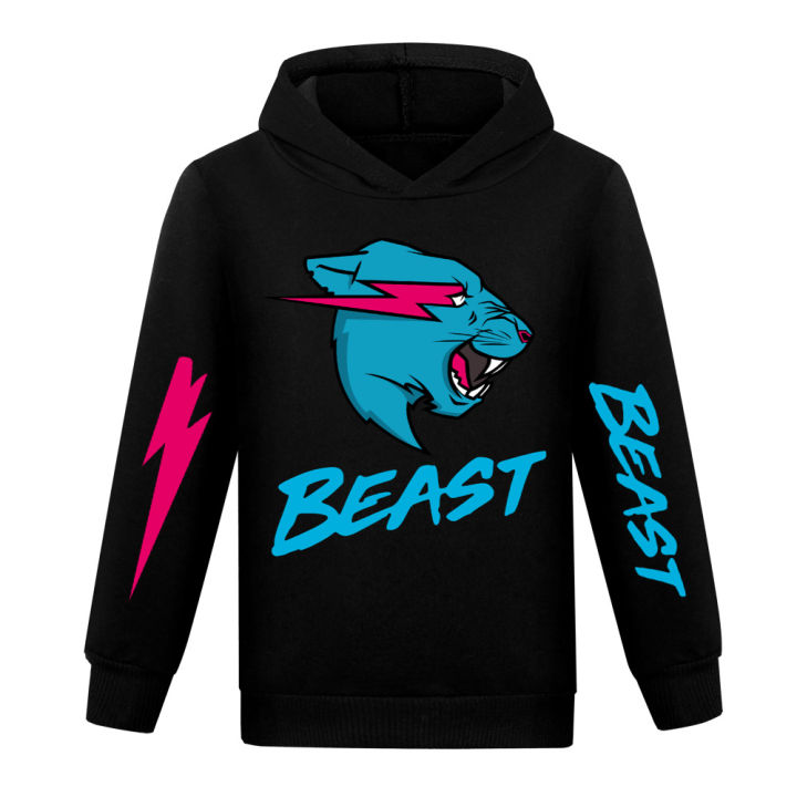 MR%20BEAST%20Cartoon%20Animation%20Boys%20and%20Girls%20Children's%20Clothing%20Hooded%20Tops%20Hoodie%20Sweatshirt%201218xx%20-%20Image%208