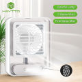 MAYTTO Desk Cooling Fan Spray Fan Summer Cooling Fan Quiet Cooling Air 3 Gear Wind Adjustment Colorful Ambient Light USB Mini Portable Summer Fan Stand Fan Desktop Fan For Room Office. 